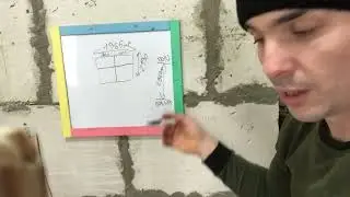 Расчёт лестницы на 180 градусов с забежными ступенями.
