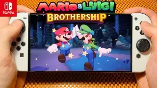 Mario & Luigi: Brothership Gameplay | Nintendo Switch (4k/HandHeld)