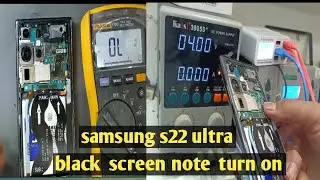 samsung s23 ultra not turning on black screen fix