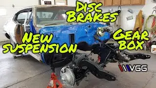 Classic Car Front End Rebuild & 4 Wheel Disc Brake Conversion | Part 2 - Vice Grip Garage EP91