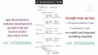 Google map api free for lifetime