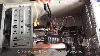 Add an SSD to Computer and Initialize Installed SSD