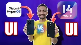 MIUI 14 VS Xiaomi HyperOS full Comparison detail video complete UI
