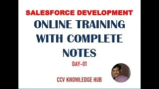 Salesforce Development Online Training Day-1