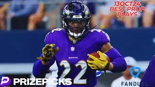 NFL PRIZEPICKS | BEST PROPS PICKS| WEEK 6 13OCTOBER24