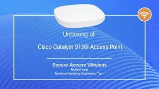 Unboxing the New Cisco Catalyst 9136I Wi-Fi 6E Access Point!