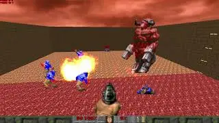Doom infighting 8 baronlord vs cyberdemon lord