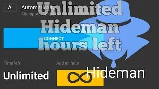 How to use Hideman VPN free unlimited hours on android {No root required}?