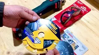 Тест алмазного диска по металу DeWalt DT 40252 - Ушм metabo wb 18 ltx bl