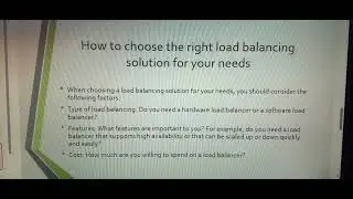 Load Balancing in Cloud Computing