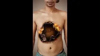 cara membuat efek terbakar dengan photoshop