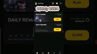 pixeltap by pixelverse Daily combo 6 july 2024. #pixelverse #pixeltap #shorts