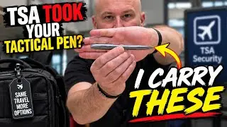 What I Actually Carry Through TSA: Tactical Pen + Flashlight