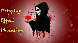 Dripping Effect- Photo Editing- Photoshop Tutorial [Hindi/Urdu]