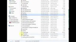 Html frames and frameset attributes Tutorial 2017 - 16 tutorial working with frames part - 1