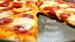 Homemade Pizza Dough Recipe!