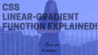 css linear-gradient function explained and used as a color overlay
