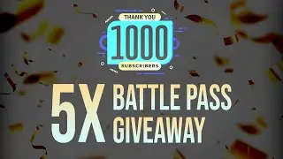 COD Mobile Battle Pass Giveaway X 5 | 1K Subs Celebration #callofdutymobile #codmobile #giveaway