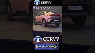 TATA CURVV LAUNCHED #shorts TATA CURVV EV ₹17.49 L :TATA CURVV 2024 : CURVV EV @torqueonwheel8330