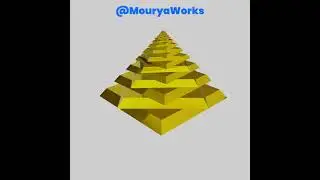 pyramid animation in blender 