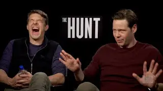 Jason Blum and Ike Barinholtz reveal which one of them would survive THE HUNT.