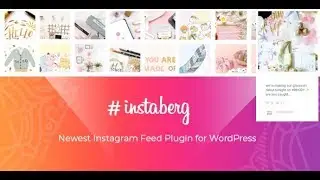 Instaberg - Instagram Feed Gallery - Gutenberg Block