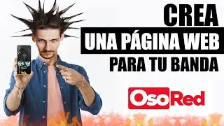 CREAR Página WEB para Bandas y Músicos 🎸🎵🤘🎼