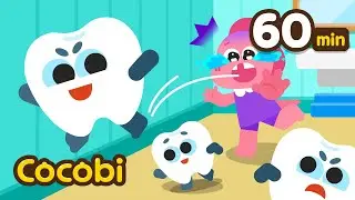 My Teeth are Running Away😫+ and More! | Kids Songs Compilation | Cocobi