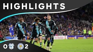 Justin Scores a STUNNER 😲 ✨ | Cardiff City 0 Leicester City 2
