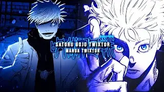 Gojo Satoru Manga Animation Twixtor 4K ⚡ | Jujutsu Kaisen