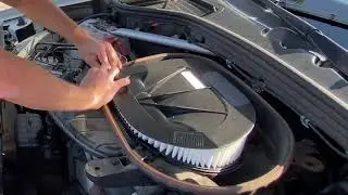 REPLACING THE AIR FILTER BMW X3 F25