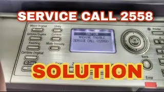 HOW TO CLEAR DEVELOPER ERROR 2558 WITHOUT CHANGING DEVELOPER KONICA MINOLTA 226 215  