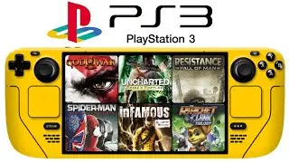 So Close! | 10 PS3 Games Tested on RPCS3 | PS3 Emulation Steam Deck | SteamOS