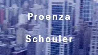Proenza Schouler Fall Winter 2019 Making of Campaign Video