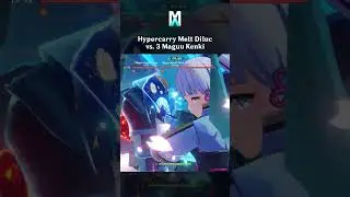 Hypercarry Melt Diluc vs. 3 Maguu Kenki | Genshin Impact