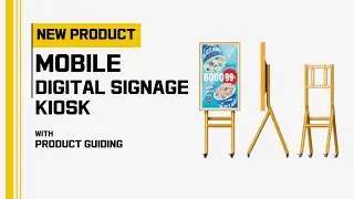 MWE 2024 NEW Product - Mobile Digital Signage Kiosk