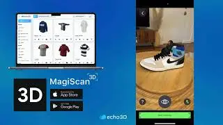 How To Create & Export 3D Models to echo3D with the MagiScan App