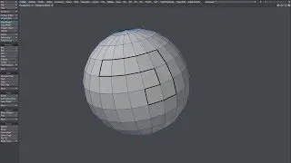 LightWave test - Split Edge / Open Edge