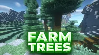 MINECRAFT 1.19 TREES FARM | Walkthrough no commentary #5