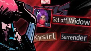 The TOXIC Black Widow Experience | Marvel Rivals Toxicity