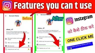 Instagram Features You Can't Use Problem | How To Fix Instagram Features You Can't Use Problem