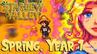 Stardew Valley 1.5 FULL Spring Season 1, Year 1 (Blind Playthrough) - Streamed 1/4/2021
