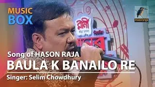 বাউলা কে বানাইলো রে | Baula Ke Banailo Re | Selim Chowdhury