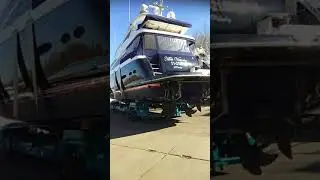 Сброс моторной яхты  МРП