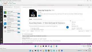 Azure Data Studio Script CRUD
