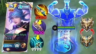 GLOBAL MIYA BUILD GUIDE TO EASY RANK UP IN SOLO RANK! (INSANE DAMAGE!💀) Miya Best Build 2024!