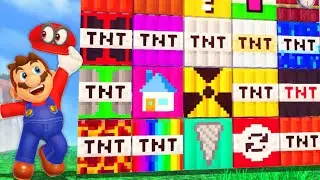 Mario Odyssey  MORE TNT MOD!! 20+ New EXPLOSIVES