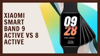 Xiaomi Smart Band 9 Active vs 8 Active