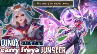 freya legends skin look awesome but can freya be a jungler????