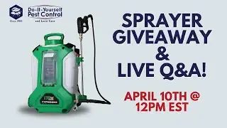 DIY Pest Control Spring Giveaway